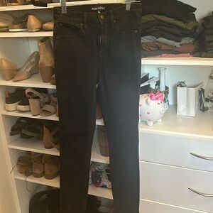 Jcrew factory skinny jeans raw hem size 25